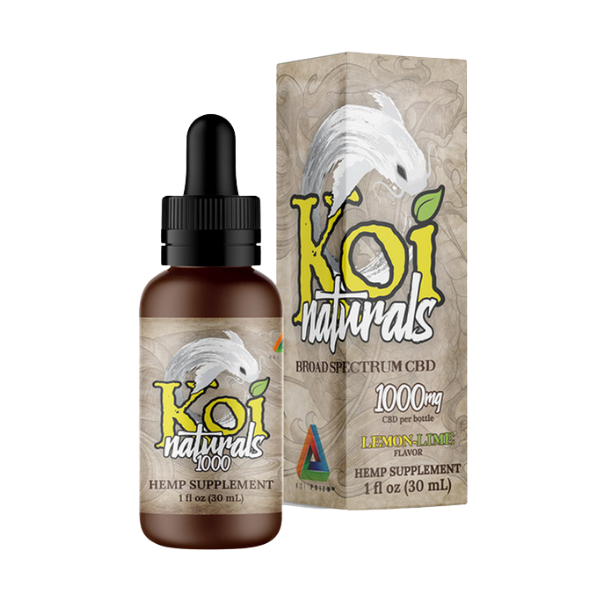 Koi CBD Broad Spectrum Tincture*** / Lemon Lime / 1000mg